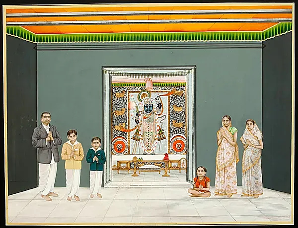 [ART- Khubiram Gopilal] Manorath Painting